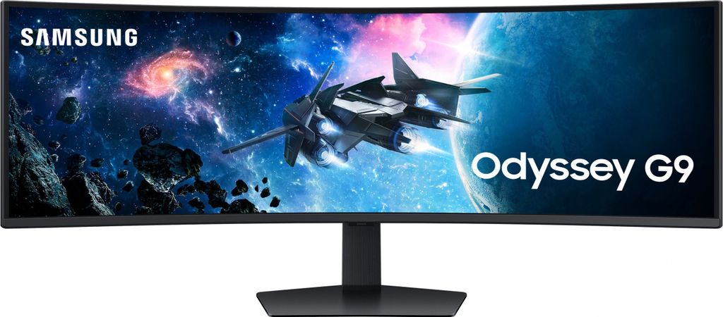 Samsung G95C, 124,5 cm (49"), 5120 x 1440 Pixel, Dual QHD, LED, 1 ms, Schwarz