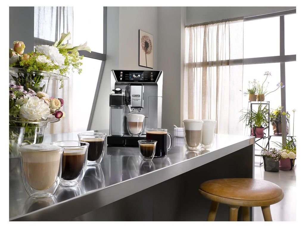 De'Longhi PrimaDonna Class ECAM550.85.MS Kaffeevollautomat silber