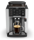 Krups Sensation C90 EA910E, Espressomaschine, 1,7 l, Kaffeebohnen, Eingebautes Mahlwerk, 1450 W, Aluminium, Schwarz