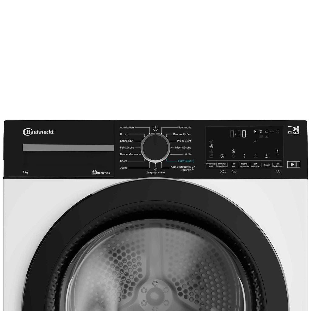 Bauknecht BT 9RC WS Wärmepumpentrockner 9kg Precision Dry HomeWhiz App