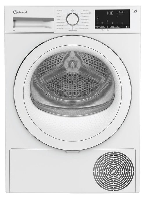Bauknecht BT 84D WWS Wärmepumpentrockner Startzeitvorwahl Dynamic Intelligence