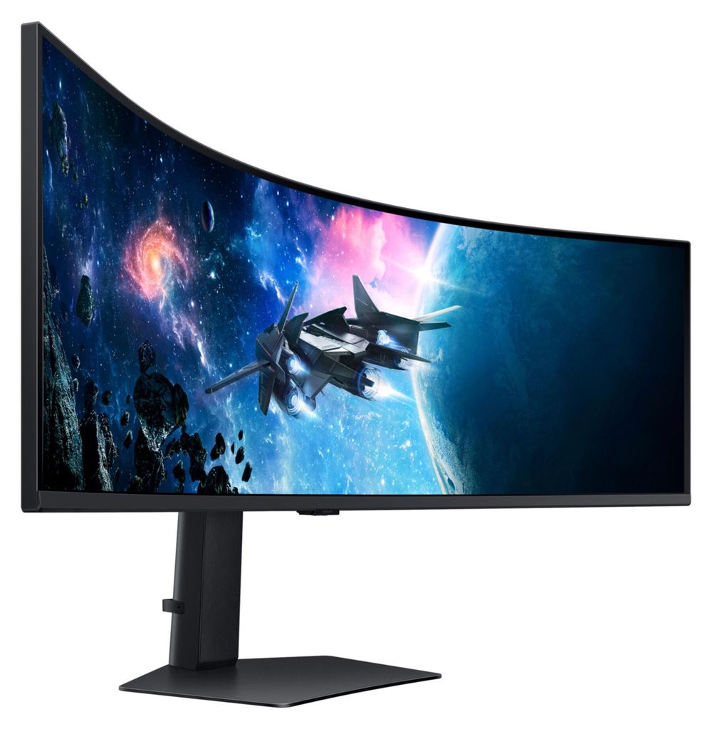 Samsung G95C, 124,5 cm (49"), 5120 x 1440 Pixel, Dual QHD, LED, 1 ms, Schwarz
