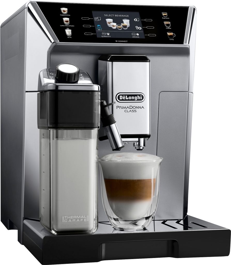 De'Longhi PrimaDonna Class ECAM550.85.MS Kaffeevollautomat silber