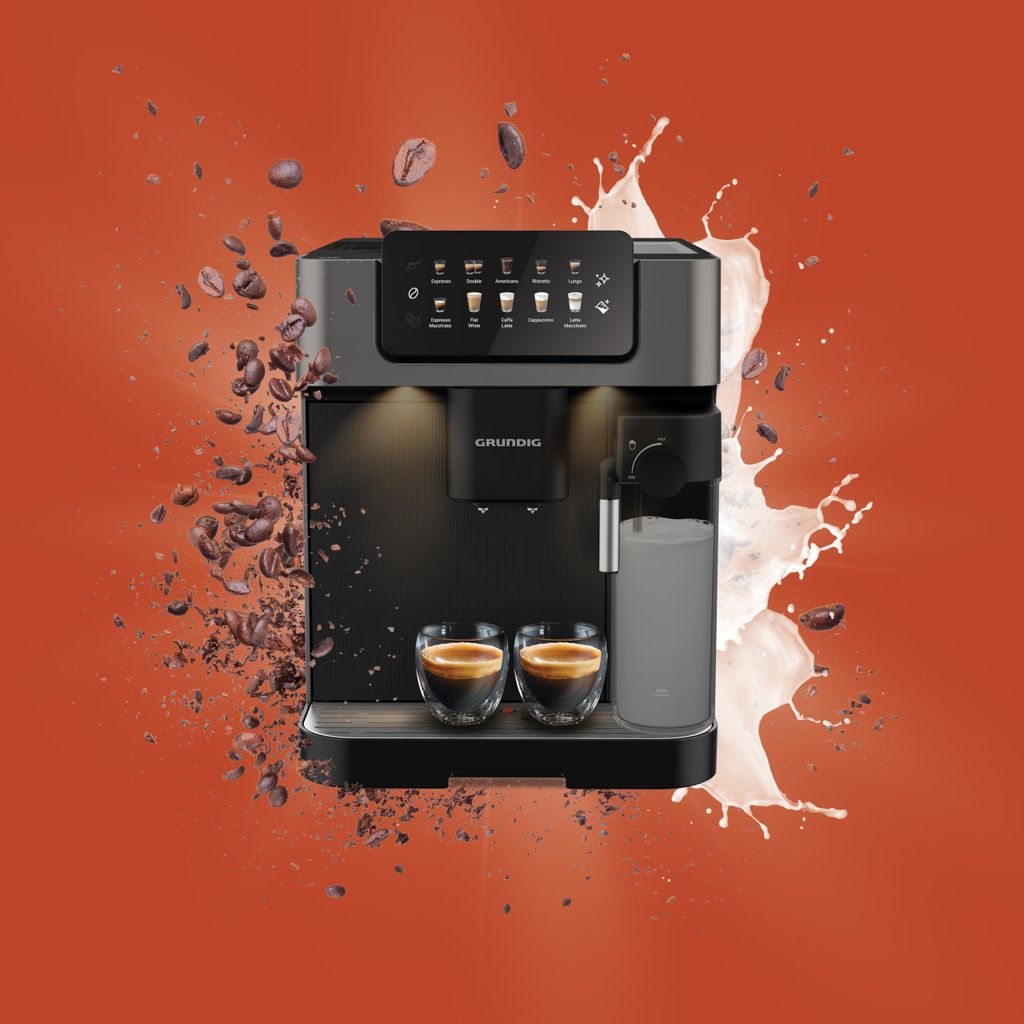 Grundig KVA 7230 Kaffevollautomat GrindPro CreamyPro Automatische Reinigung
