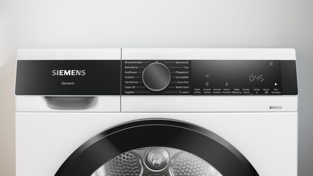 Siemens WQ33G2D41 Wärmepumpentrockner LED - Display Auto Dry speedPack