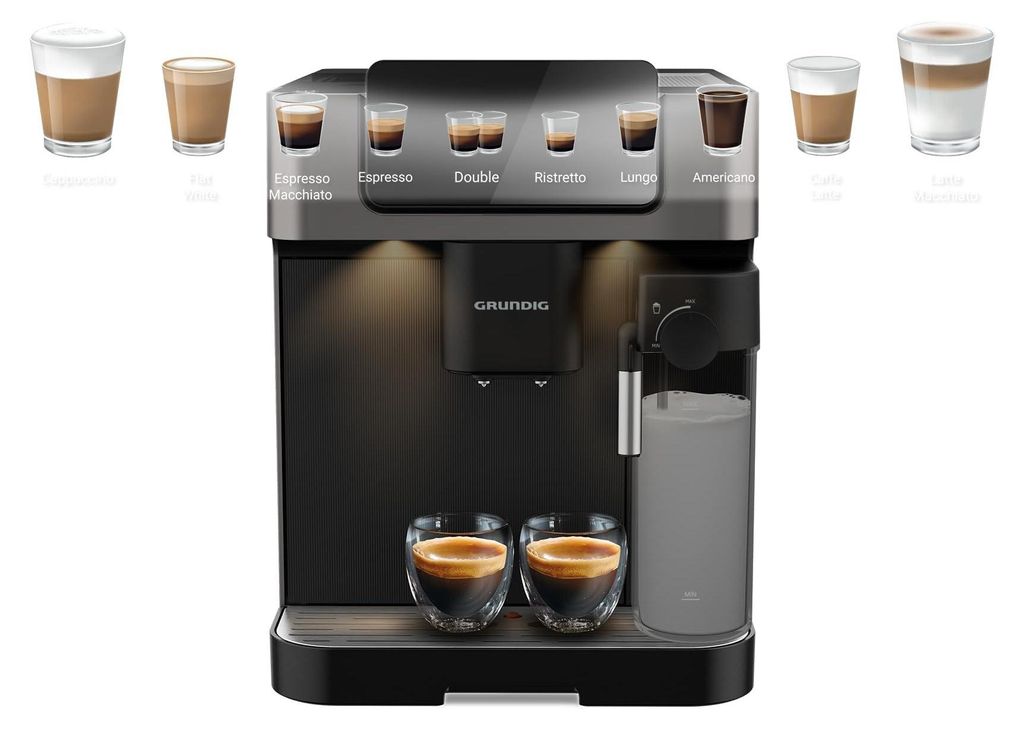 Grundig KVA 7230 Kaffevollautomat GrindPro CreamyPro Automatische Reinigung