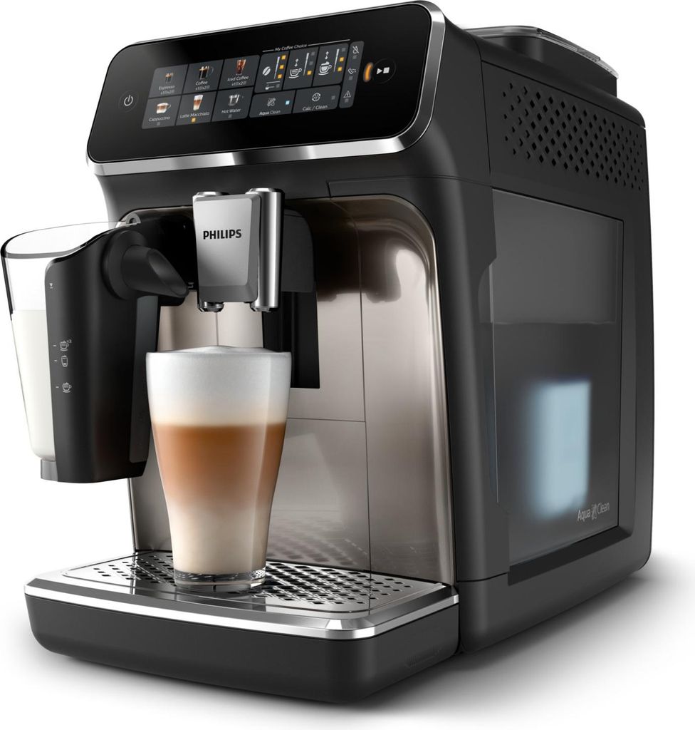 Philips Series 3300 EP3347/90 Kaffeevollautomat, Espressomaschine, 1,8 l, Kaffeebohnen, Eingebautes Mahlwerk, 1500 W