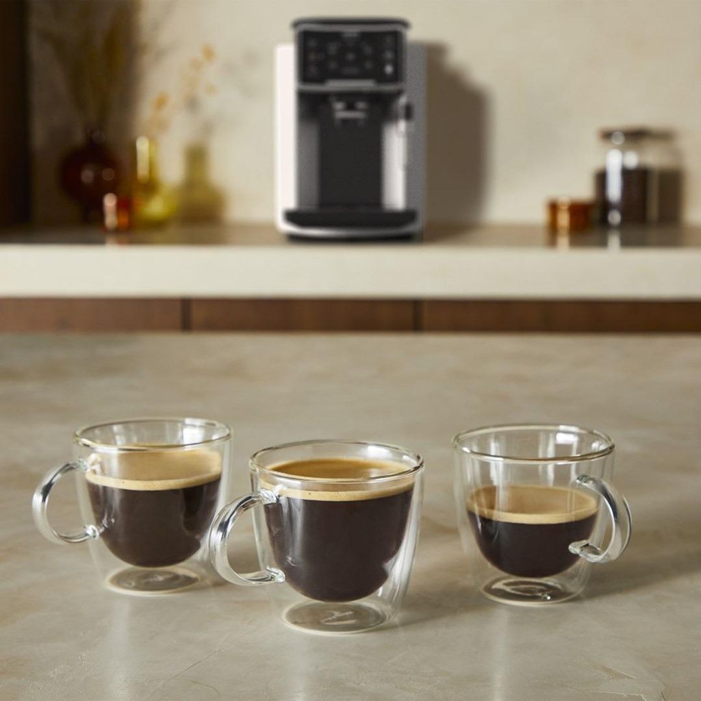 Krups Sensation C90 EA910E, Espressomaschine, 1,7 l, Kaffeebohnen, Eingebautes Mahlwerk, 1450 W, Aluminium, Schwarz