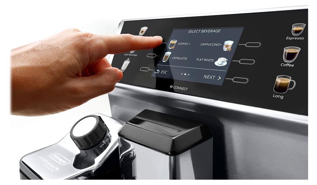De'Longhi PrimaDonna Class ECAM550.85.MS Kaffeevollautomat silber