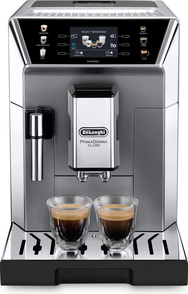 De'Longhi PrimaDonna Class ECAM550.85.MS Kaffeevollautomat silber