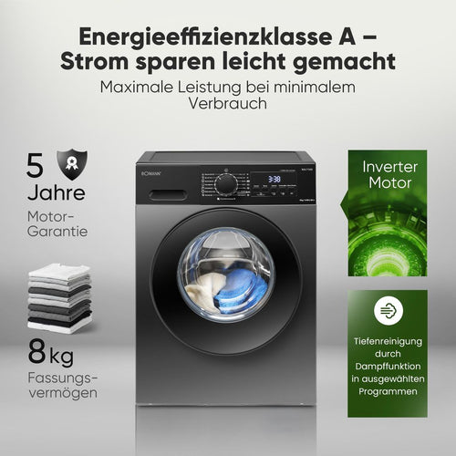 Bomann Waschmaschine 8kg - WA 7188