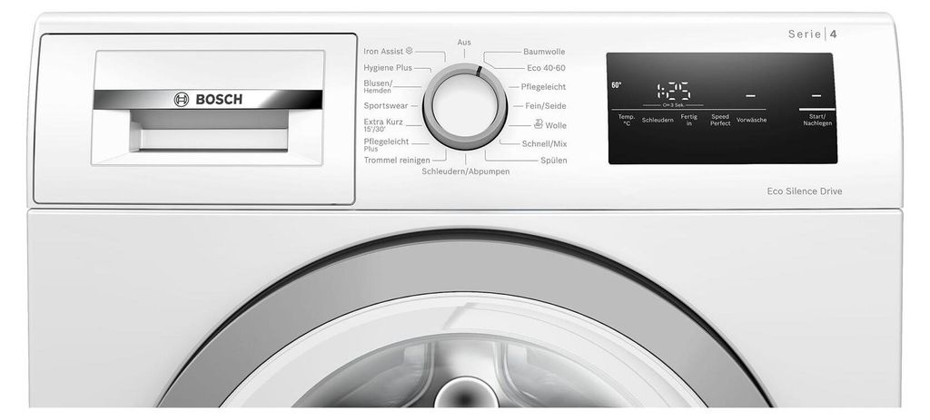 Bosch Serie 4 WAN28127, Frontlader, 8 kg, B, 72 dB, 1400 RPM, A