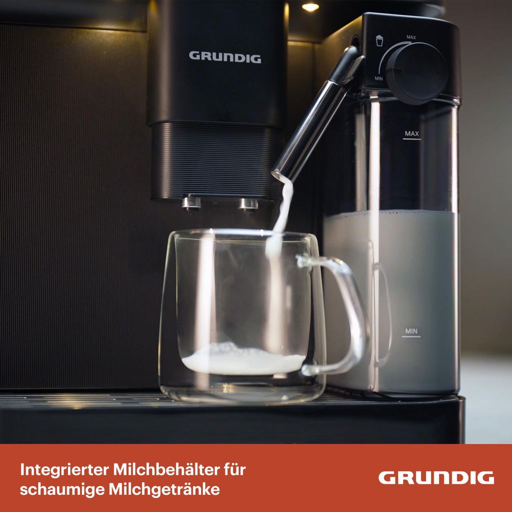 Grundig KVA 7230 Kaffevollautomat GrindPro CreamyPro Automatische Reinigung