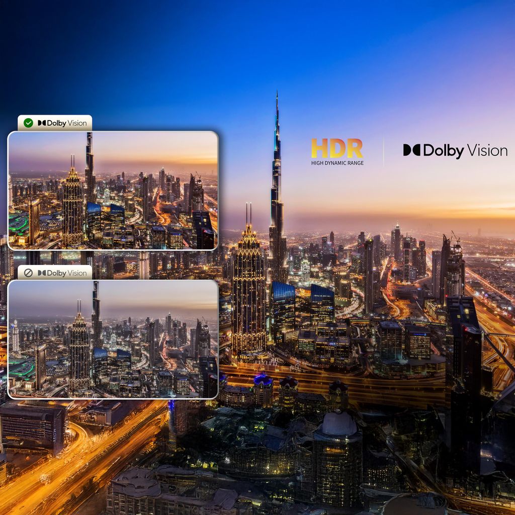 Sharp 70HP5765E, QLED - Fernseher, (UltraHD/4K, Google TV) - SHARP 70HP5765E