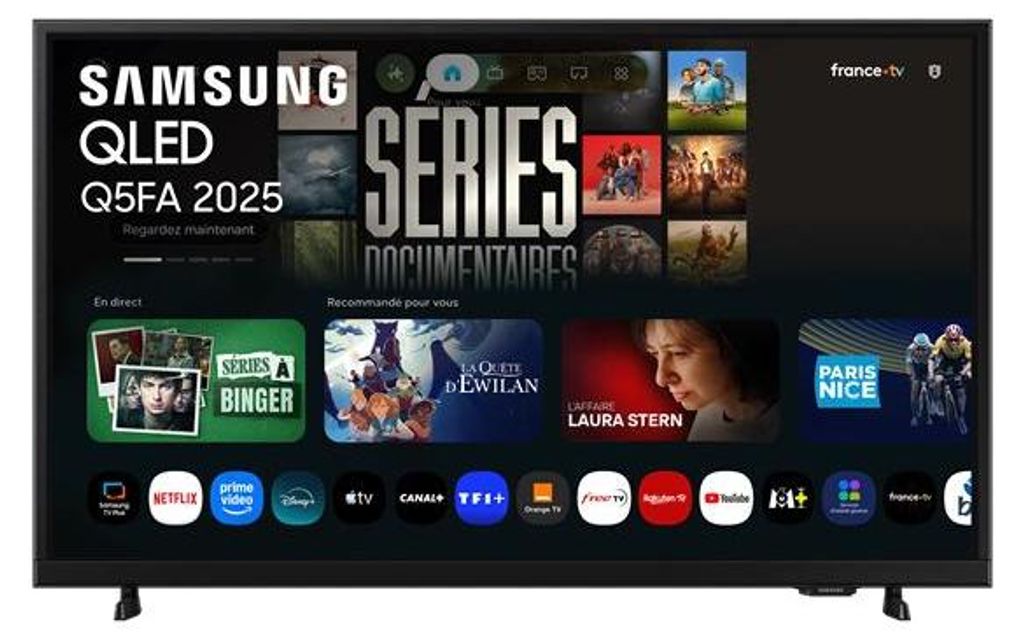 Samsung TQ32Q5FAAU, 81,3 cm (32"), 1920 x 1080 Pixel, QLED, Smart - TV, WLAN, Schwarz