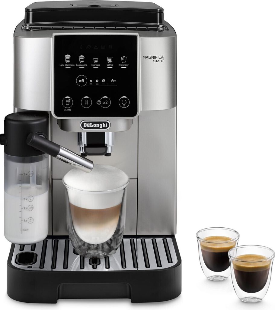 De'Longhi De’Longhi ECAM 220.80.SB Kaffeevollautomat Magnifica Start Milk