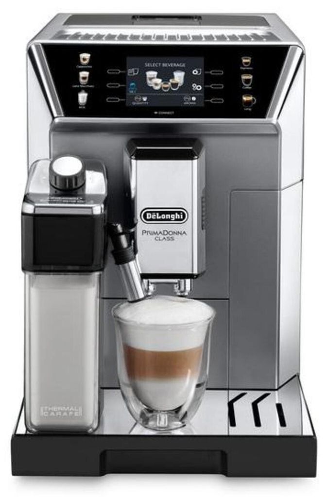 De'Longhi PrimaDonna Class ECAM550.85.MS Kaffeevollautomat silber