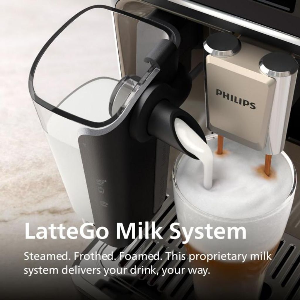 Philips 5000 series Series 5500 EP5541/50 Kaffeevollautomat, Espressomaschine, 1,8 l, Kaffeebohnen, Eingebautes Mahlwerk, 1500 W