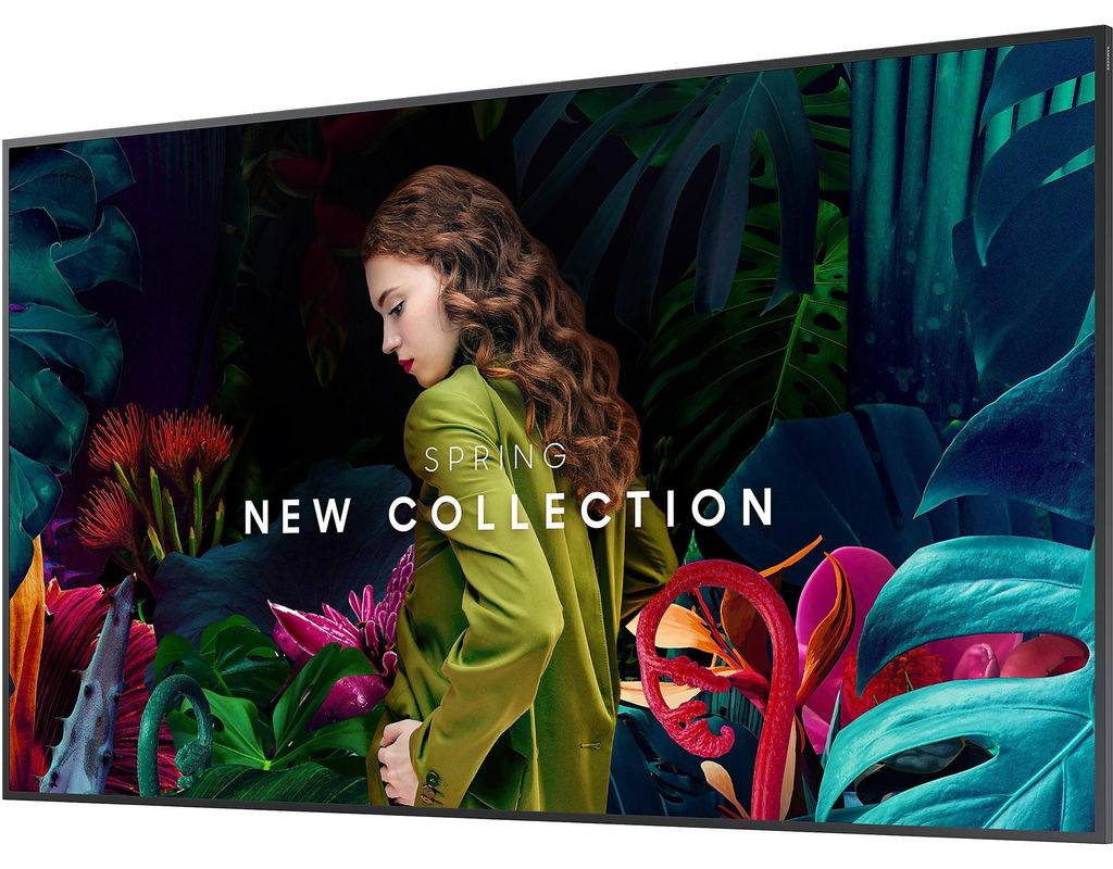 Samsung QB55C, Digital Signage Flachbildschirm, 139,7 cm (55"), LCD, 3840 x 2160 Pixel, WLAN, 16/7