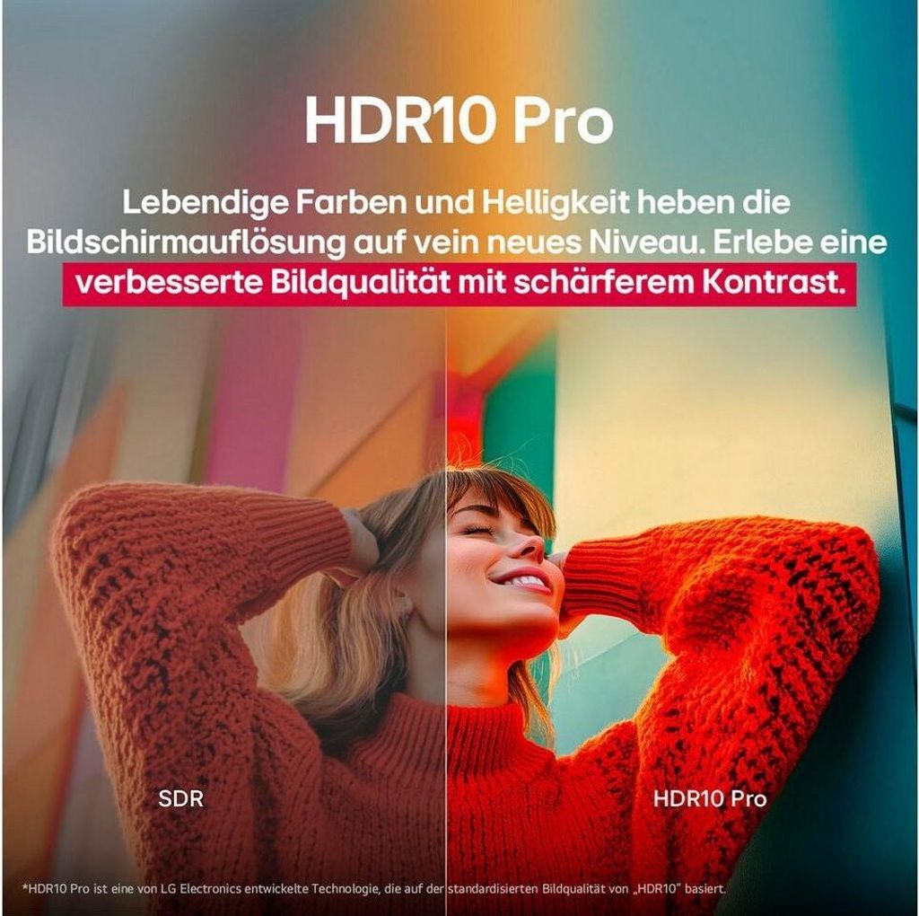 LG UHD AI 55UA75006LA, 139,7 cm (55"), 3840 x 2160 Pixel, LED, Smart - TV, WLAN, Schwarz