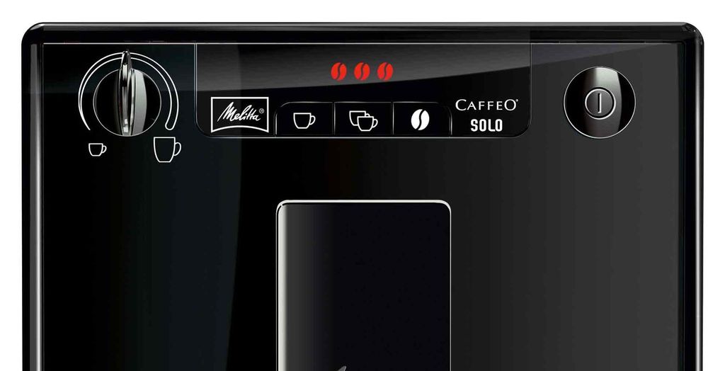 Melitta Kaffeevollautomat CAFFEO Solo pureblack