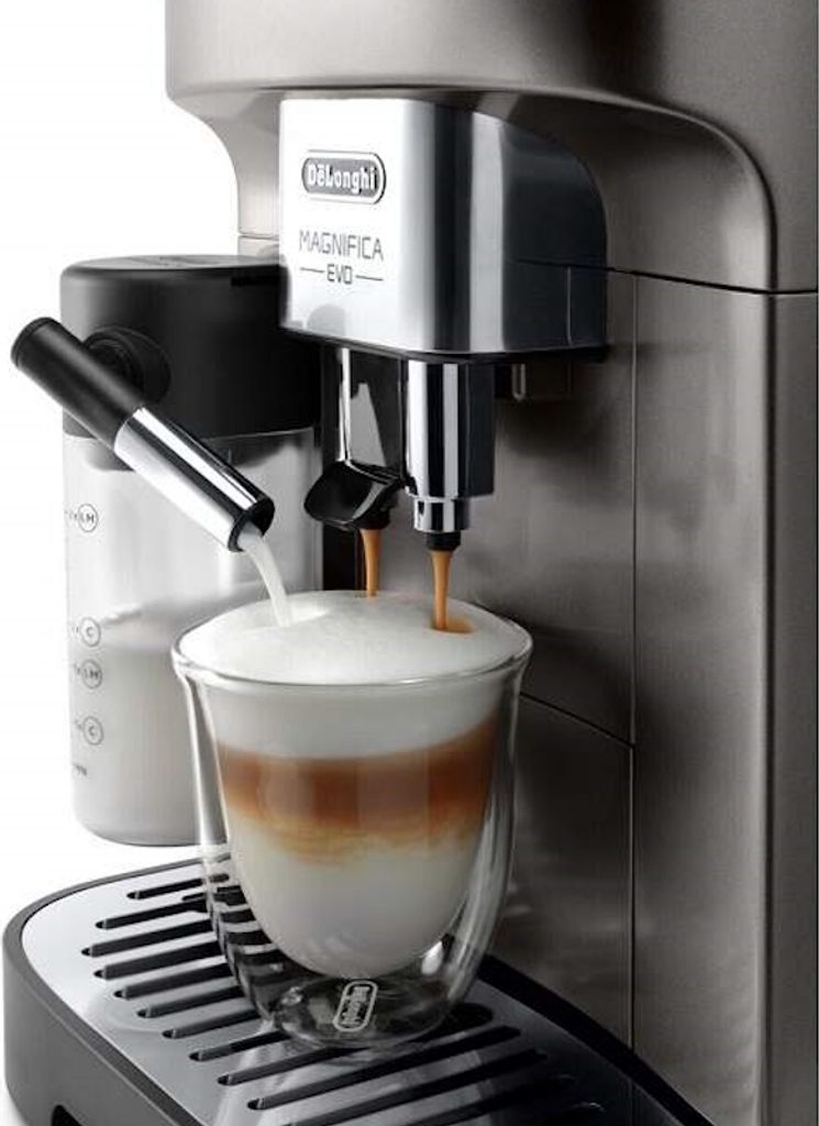 De'Longhi DeLonghi ECAM 290.81.TB Magnifica Evo Milk, Kaffee - Vollautomat, titanium/schwarz