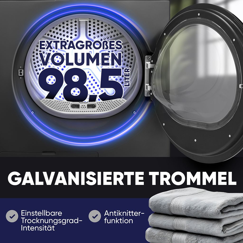 Bomann Wärmepumpentrockner 8kg - WPT 7154