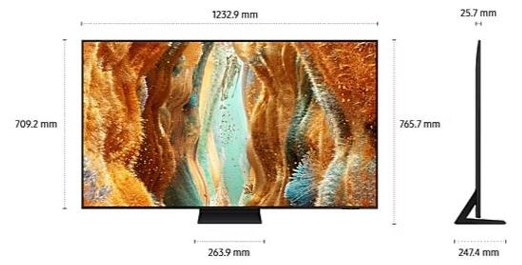 Samsung QE55QN70FAU, 139,7 cm (55"), 3840 x 2160 Pixel, Neo QLED, Smart - TV, WLAN, Schwarz