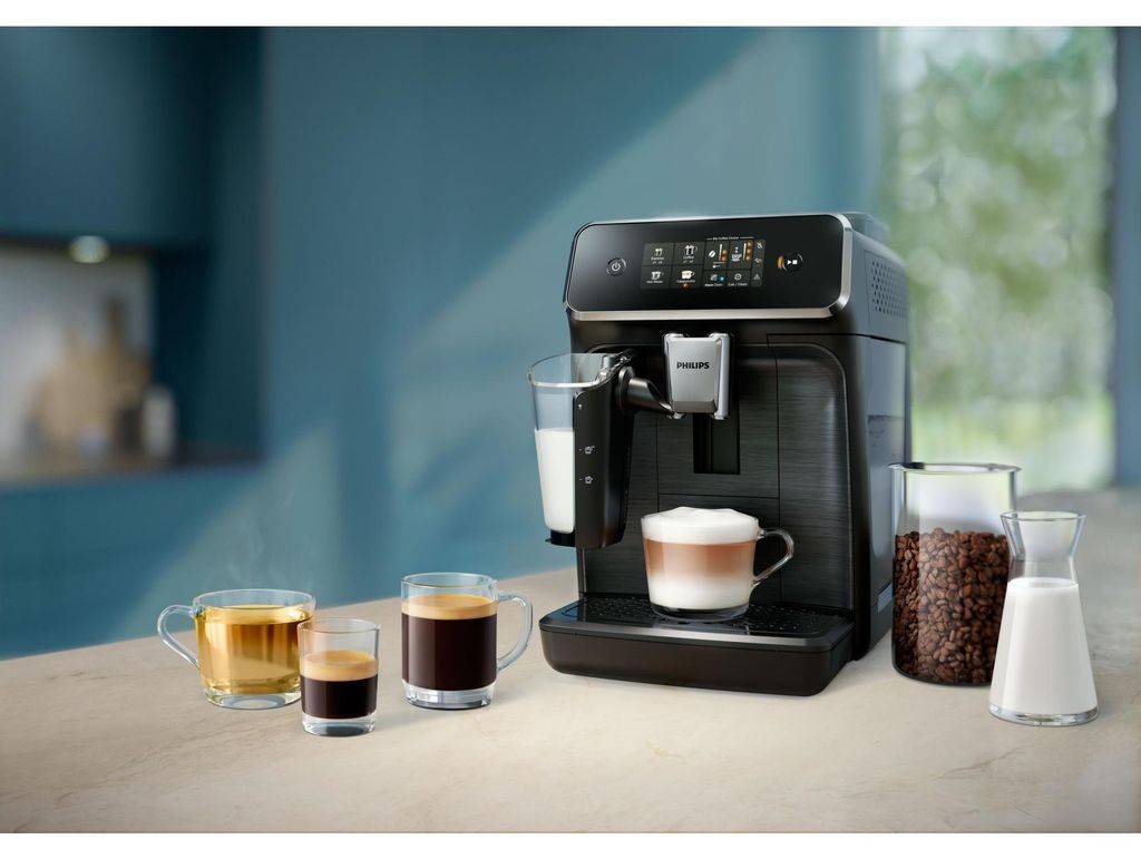 Philips Series 2300 EP2339 Kaffeevollautomat, Espressomaschine, 1,8 l, Kaffeebohnen, Eingebautes Mahlwerk, 1500 W, Grau