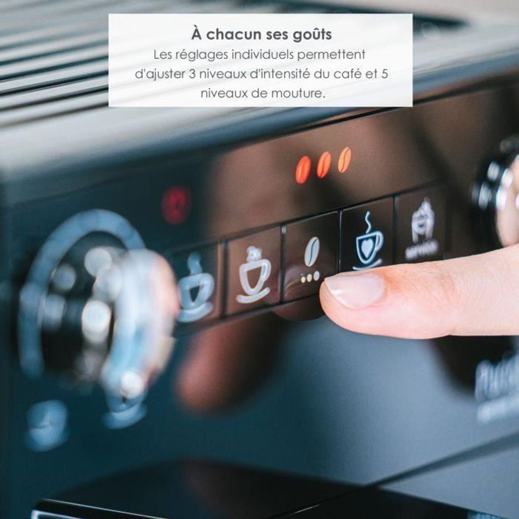 Melitta F23/0 - 102 Kaffeevollautomat Double Cup Mode Flüsterleises Mahlwerk