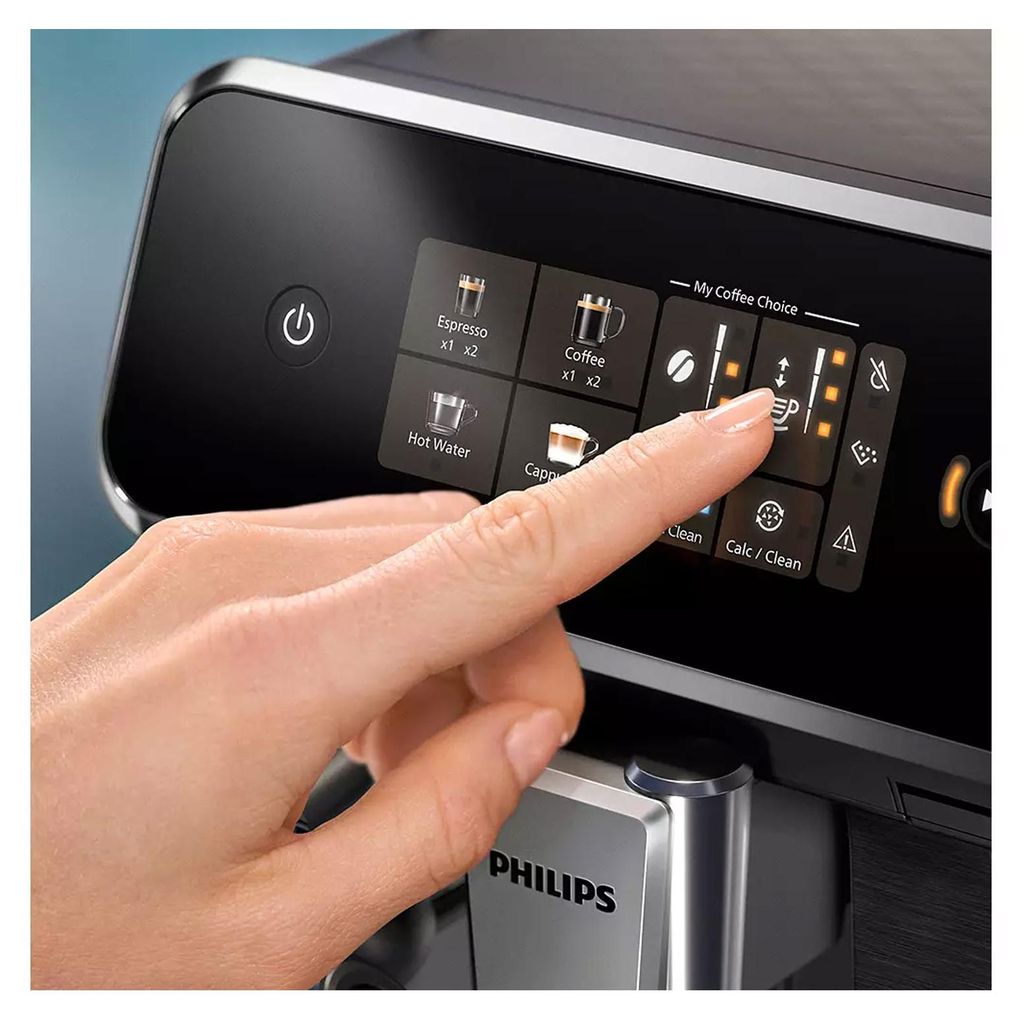 Philips Series 2300 EP2339 Kaffeevollautomat, Espressomaschine, 1,8 l, Kaffeebohnen, Eingebautes Mahlwerk, 1500 W, Grau