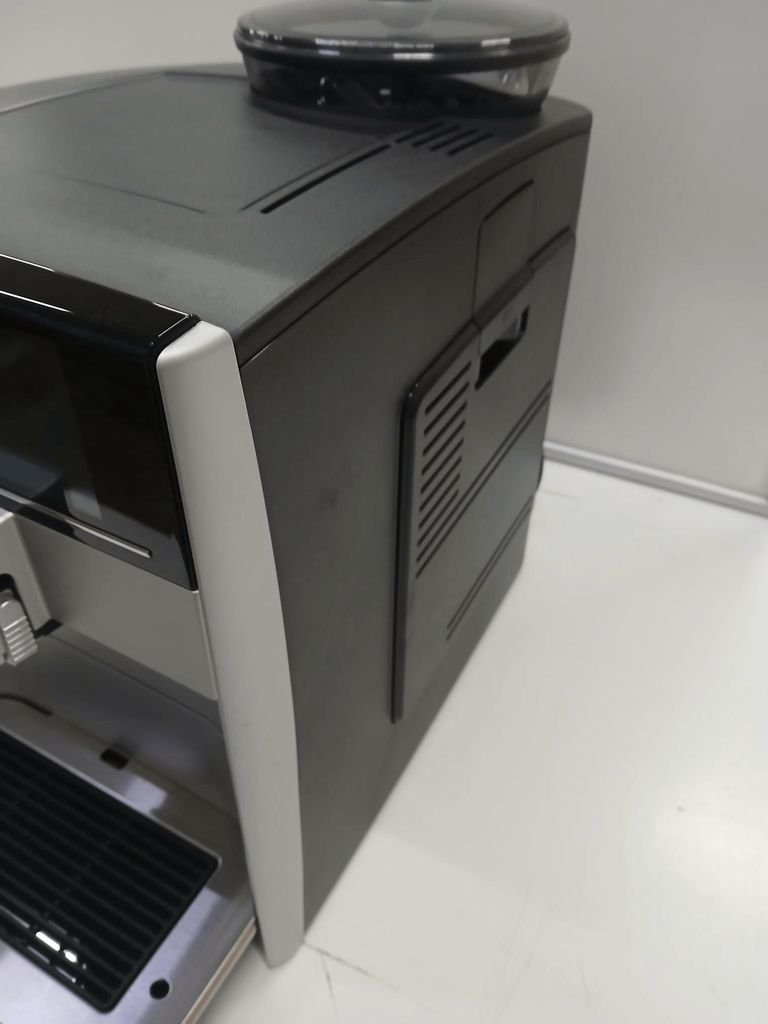 Siemens EQ.6 plus s300, Espressomaschine, 1,7 l, Kaffeebohnen, Gemahlener Kaffee, Eingebautes Mahlwerk, 1500 W, Schwarz, Grau